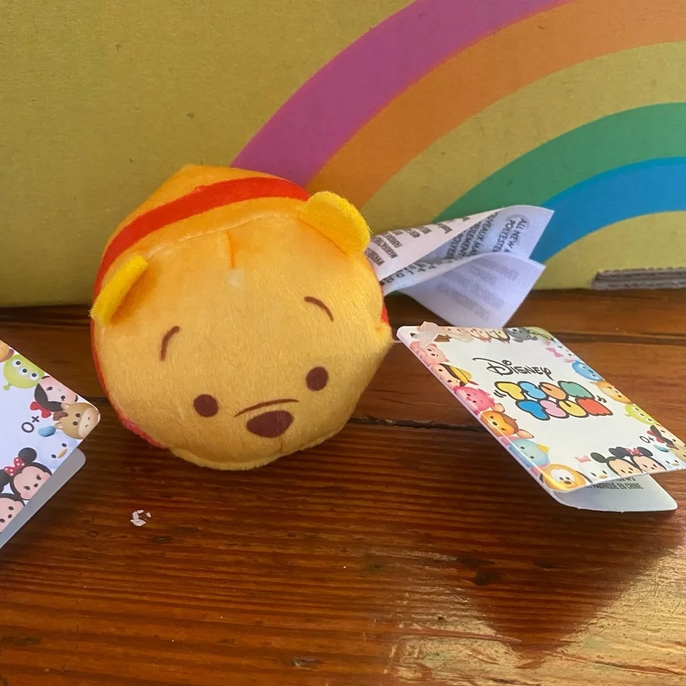 Disney Tsum Tsum Eeyore & Winnie the Pooh Minis NWT
